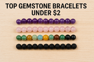 Top Gemstone Bracelets under $2